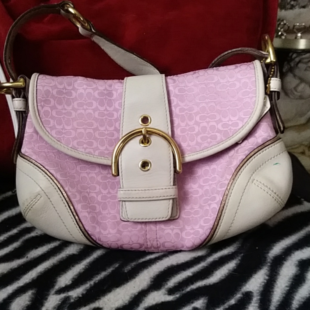 Pink Coach Bag